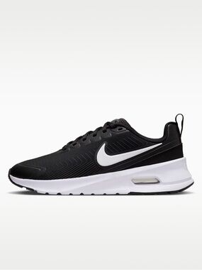 Nike Men's Black & White Air Max Nuaxis Sneaker NIB